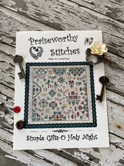 O Holy Night | Simple Gifts | Praiseworthy Stitches – Pumpkin Creek ...